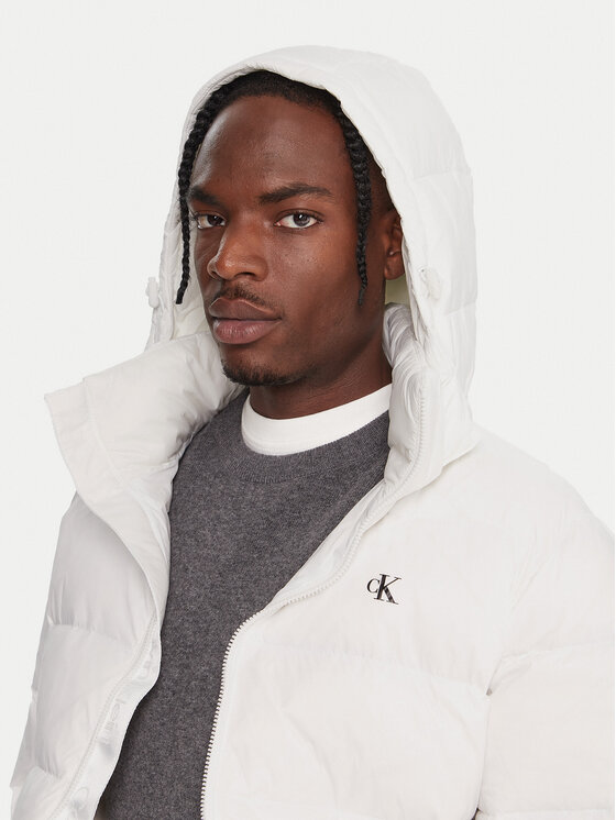 Calvin Klein Jeans Calvin Klein Jeans Μπουφάν πουπουλένιο LV04RC518G Λευκό Regular Fit