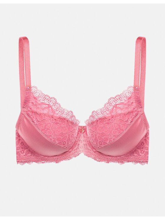 Esotiq Esotiq Biustonosz push-up 40567 Różowy