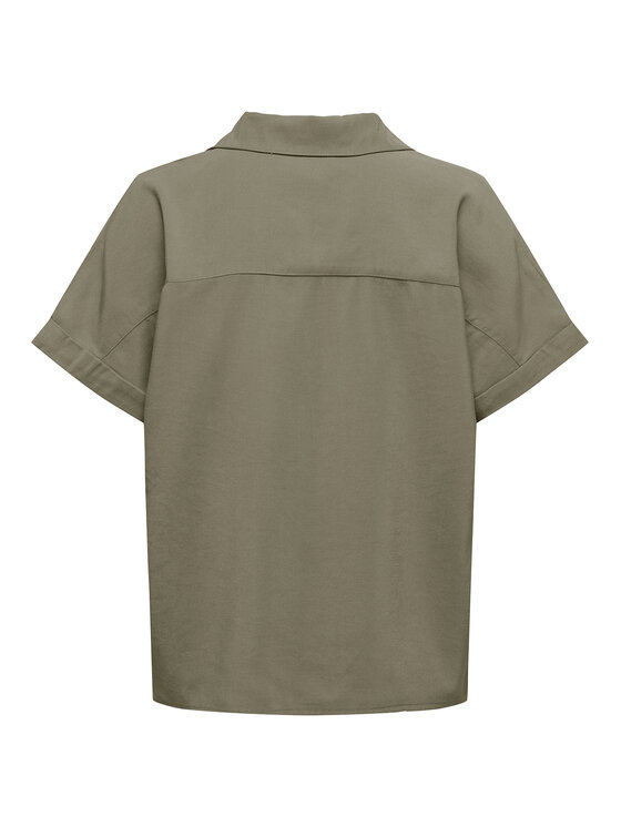 ONLY ONLY Polo särk Aris 15364279 Roheline Loose Fit