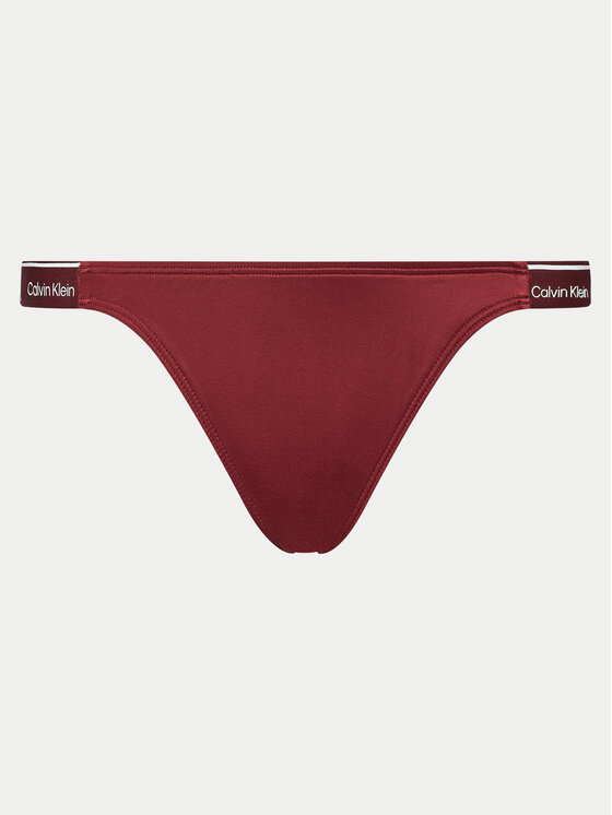 Calvin Klein Swimwear Bikini apakšdaļa KW0KW02732 Bordo