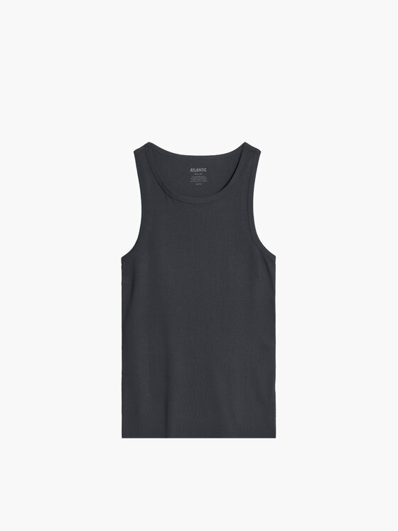 Atlantic Atlantic Podkoszulek basic Szary Regular Fit