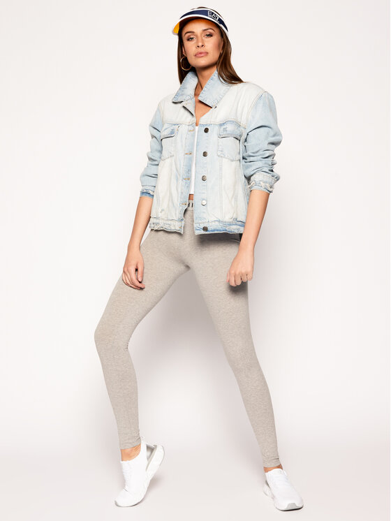 Tommy Hilfiger Tommy Hilfiger Leggings UW0UW01646 Grau Slim Fit