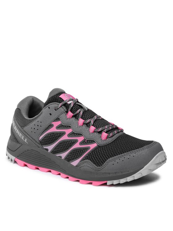 Merrell Merrell Skriešanas apavi Wildwood J135310 Pelēks