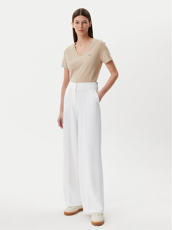 Gant Gant T-särk Shield 4200750 Beež Regular Fit