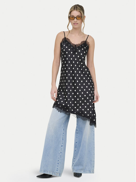 ONLY ONLY Ежедневна рокля Bella 15380521 Черен Regular Fit