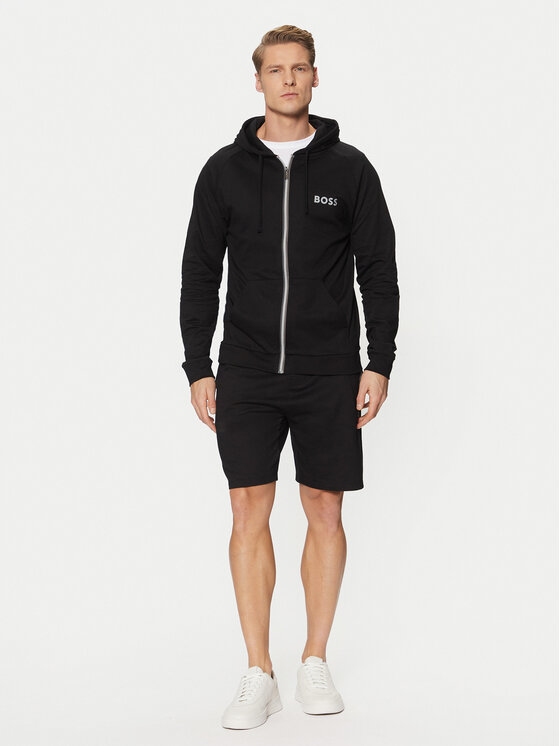 BOSS BOSS Mikina Authentic 50535830 Černá Regular Fit