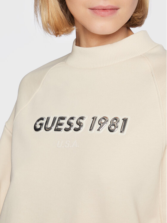 Felpa W3RQ06 KBK30 Beige Regular Fit