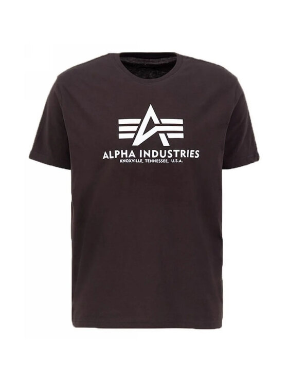 Alpha Industries Alpha Industries Tričko AI.100501-696-L Hnedá Regular Fit