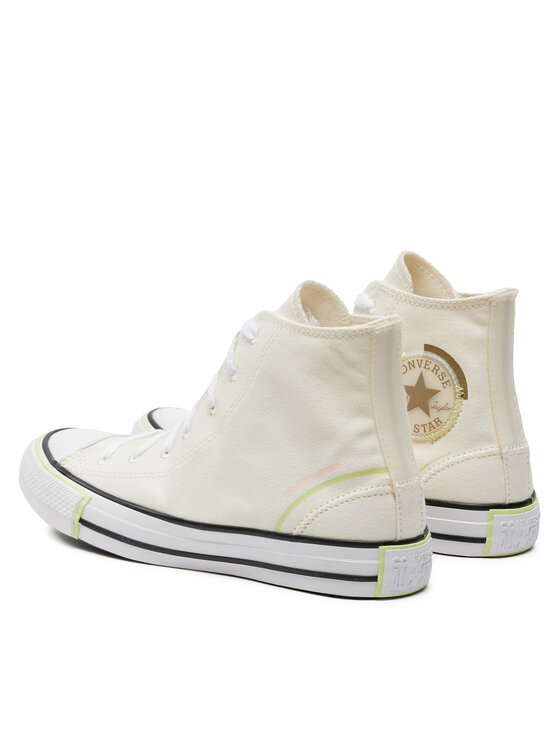Converse Converse Кецове Chuck Taylor All Star Color Pop Hi A07592C Бежов