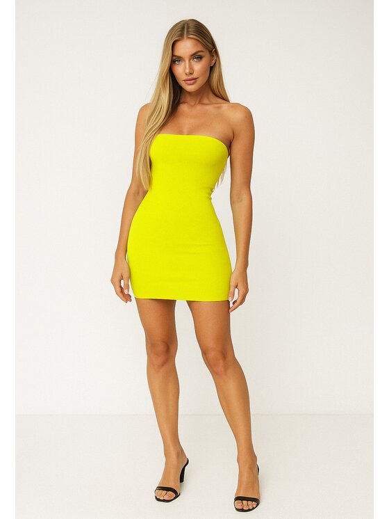 Nudyess Nudyess Vestito estivo 1022A Verde Fitted Fit