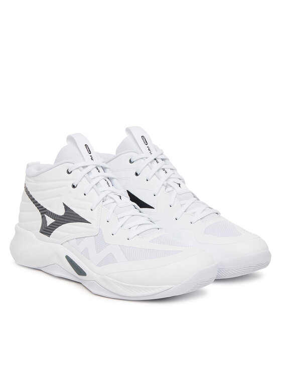 Mizuno Mizuno Παπούτσια Σάλας Wave Momentum Pro Mid V1GA2545 Λευκό