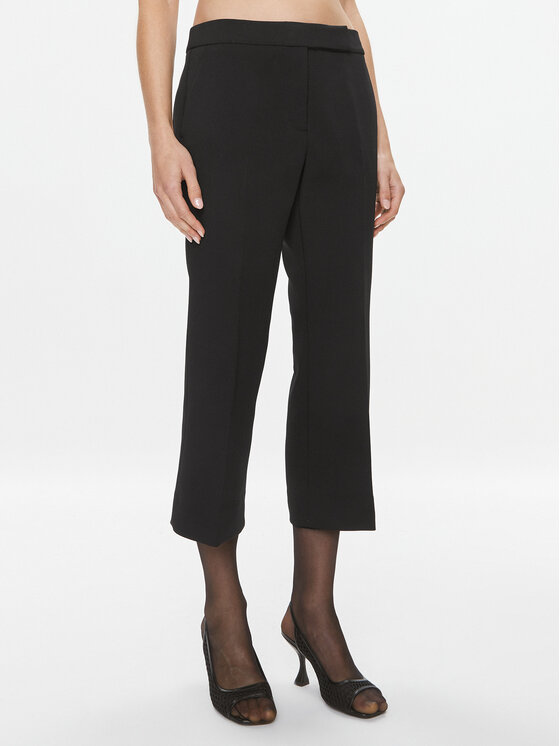 MICHAEL Michael Kors MICHAEL Michael Kors Spodnie materiałowe MH330K43GZ Czarny Regular Fit