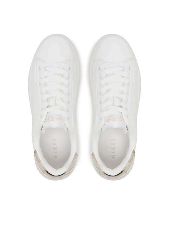 Guess Guess Sneakersy FLJBINLEM12 Biały
