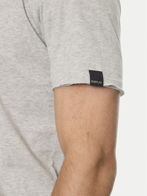 REPLAY Replay Тишърт M3590A.000.2660 Сив Regular Fit