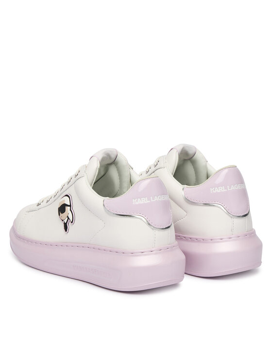 KARL LAGERFELD KARL LAGERFELD Laisvalaikio batai Kapri KL62530P Balta