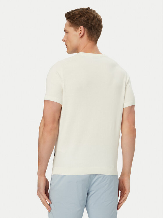 Bugatti Bugatti T-Shirt 7200-15534E Λευκό Regular Fit