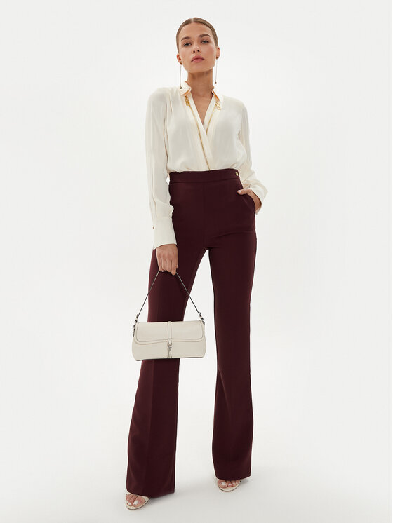 Elisabetta Franchi Elisabetta Franchi Body CB-003-46E2 Écru Regular Fit
