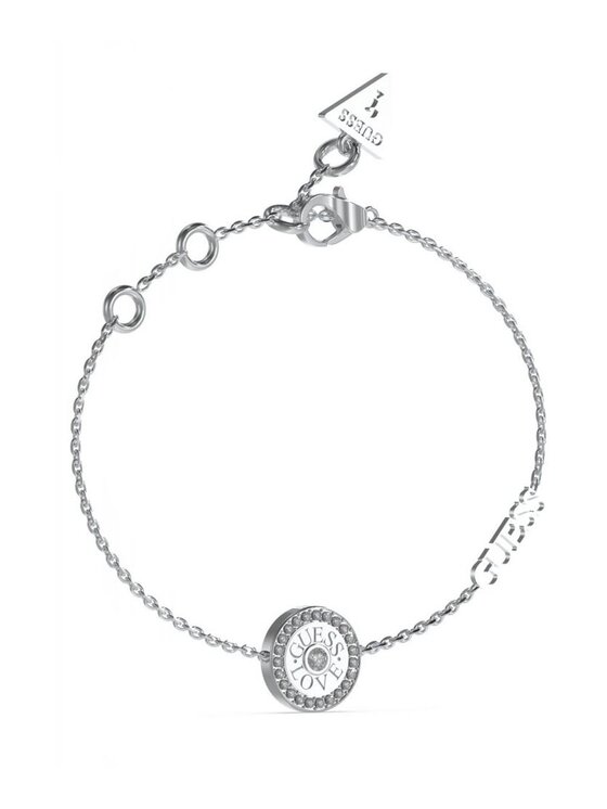 Guess Guess Bransoletka JUBB04082JWRHS Srebrny