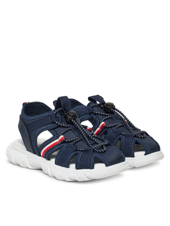 Tommy Hilfiger Tommy Hilfiger Sandały T1B2-33895-1591 S Granatowy