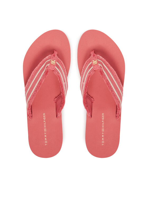 Flip flop Tommy Hilfiger TH Webbing Beach Sandal FW0FW08739 Coral