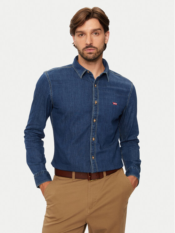 Levi's® Levi's® Farmering Battery Housemark 86625-0052 Kék Slim Fit