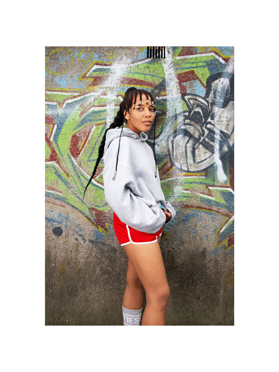 Zooksy Zooksy Zestaw 6 par wysokich skarpet unisex Nineties Szary