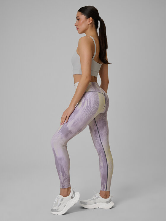 4F 4F Legginsy SOLAR PUNK Kolorowy Slim Fit