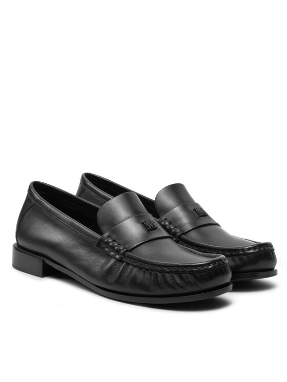 Max Mara Max Mara Mokasyny Mmloafer 24245262316 Czarny