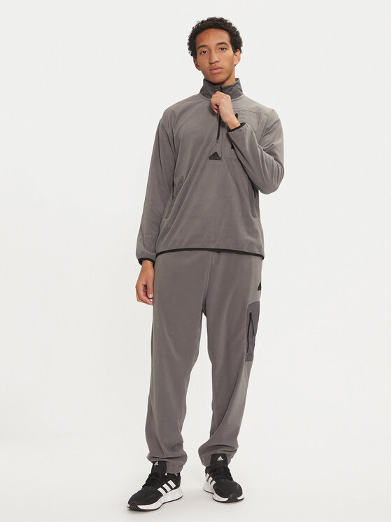 adidas adidas Flis City Escape IV7414 Siva Regular Fit