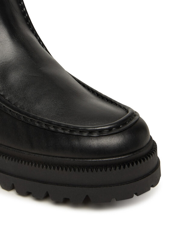 Tommy Hilfiger Tommy Hilfiger Klassische Stiefeletten Th Chunky Dress Casual Chel FM0FM05763 Schwarz