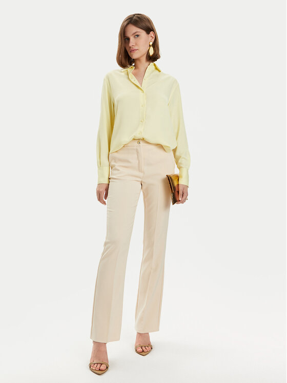 Rinascimento Rinascimento Pantaloni di tessuto CFC0118270003 Beige Regular Fit