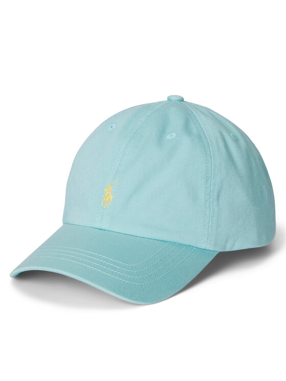 Dziecięca Czapka z daszkiem Polo Ralph Lauren, Błękitna, 323785653064