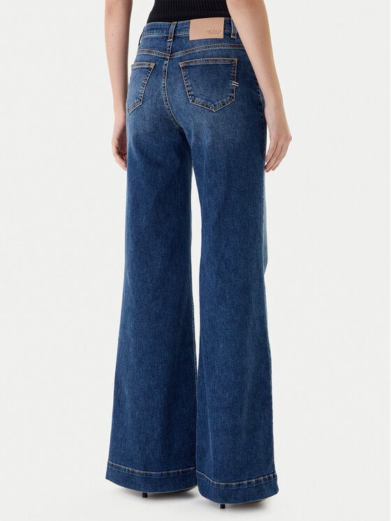 ViCOLO ViCOLO Farmer DF5076 Kék Wide Leg