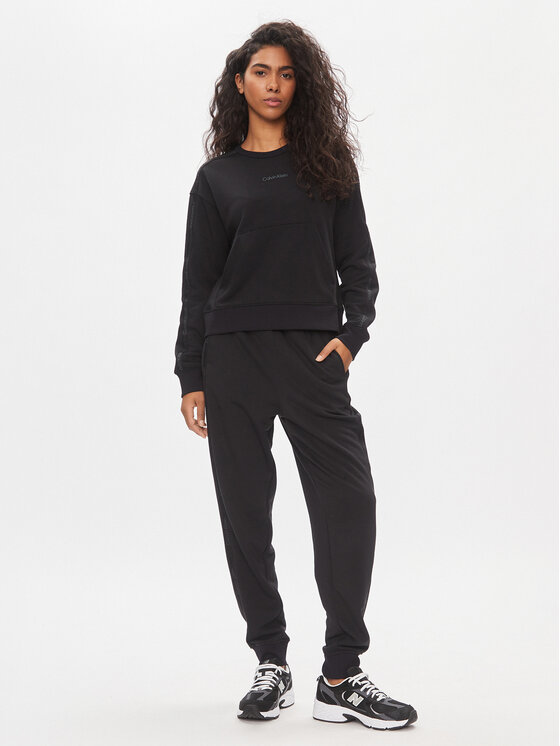 Calvin Klein Performance Calvin Klein Performance Παντελόνι φόρμας 00GWS4P656 Μαύρο Relaxed Fit