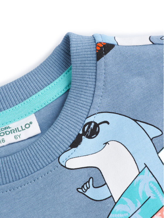 Coccodrillo Coccodrillo T-Shirt WC5143203HBK Niebieski Regular Fit