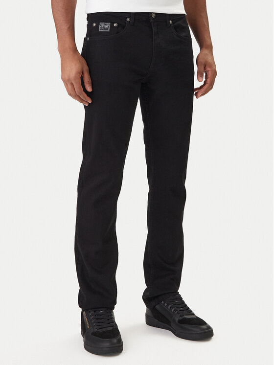 Versace Jeans Couture Blugi 80GAB5S0 CDW00 Negru Slim Fit