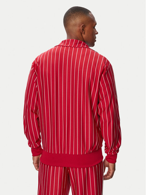 adidas adidas Суитшърт Firebrid Pinstripes Track Top KR7227 Червен Regular Fit