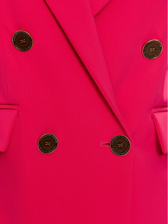 Elisabetta Franchi Elisabetta Franchi Giacca da abito GI-059-32E2-V550 Rosa Regular Fit