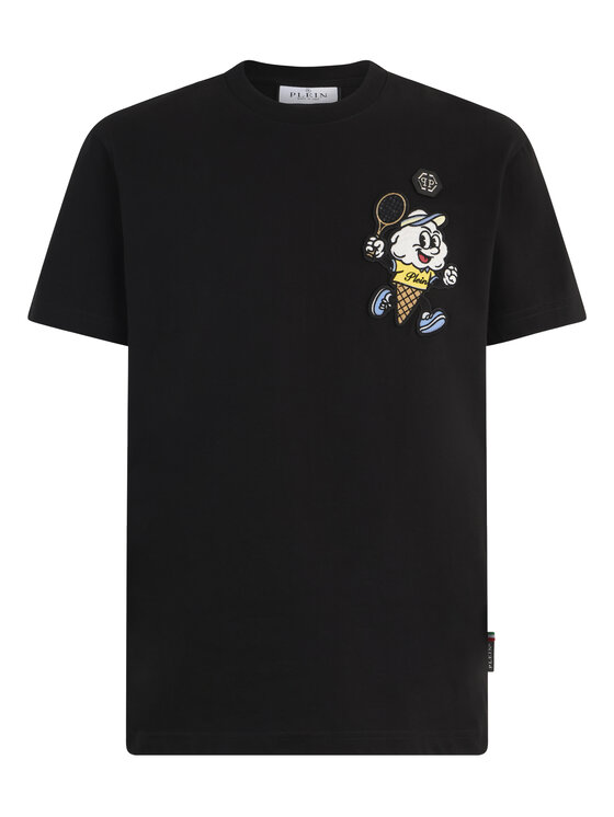 PHILIPP PLEIN PHILIPP PLEIN T-Shirt 30558 Czarny Regular Fit