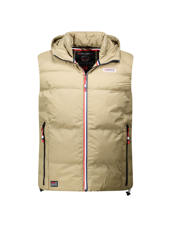 Geographical Norway Geographical Norway Kamizelka WZ6241H/GN-BEIGE Beżowy Reglan Fit