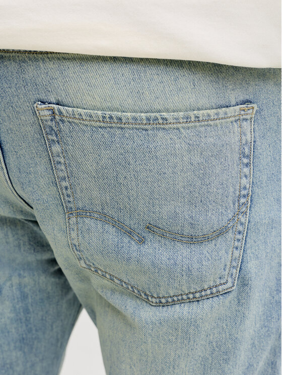 Jack & Jones Jack & Jones Džínsy Chris 12294331 Modrá Relaxed Fit