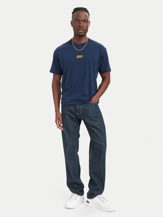 Versace Jeans Couture Versace Jeans Couture T-Shirt 80GAHT05 CJ00T Tmavomodrá Regular Fit