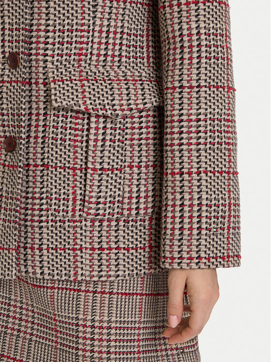 Tommy Hilfiger Tommy Hilfiger Kurtka przejściowa Seasonal WW0WW46656 Beżowy Slim Fit