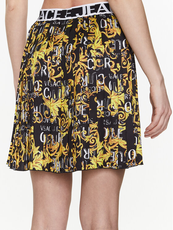 Versace Jeans Couture Versace Jeans Couture Плисирана пола 74HAE820 Цветен Regular Fit