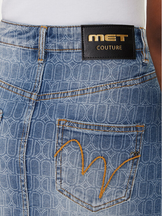 MET MET Jeans suknja M10 127GNB Plava Regular Fit