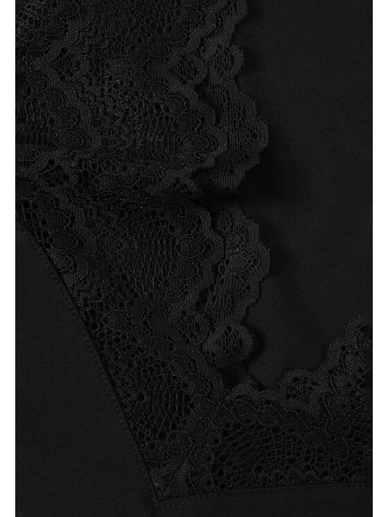 TATUUM TATUUM Bluzka LACEY Czarny Classic Fit