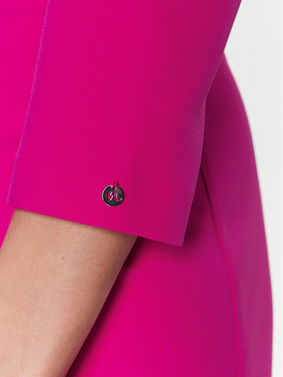 Nissa Nissa Kleid für den Alltag RZ13994 Rosa Slim Fit