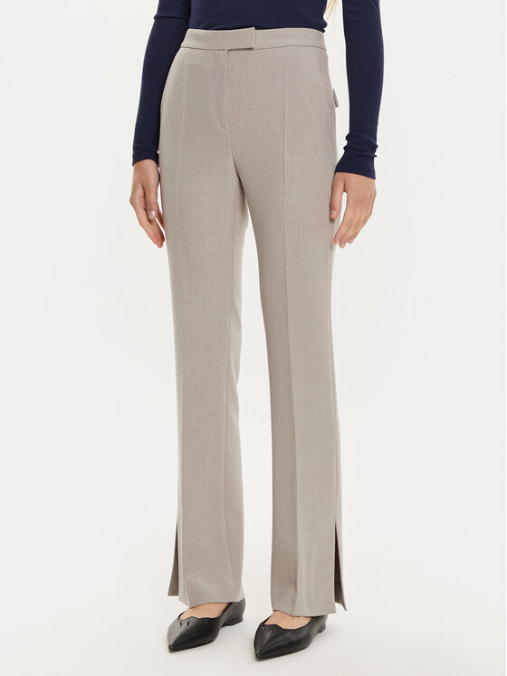 BOSS Boss Hlače Tubeka4 50518860 Siva Slim Fit