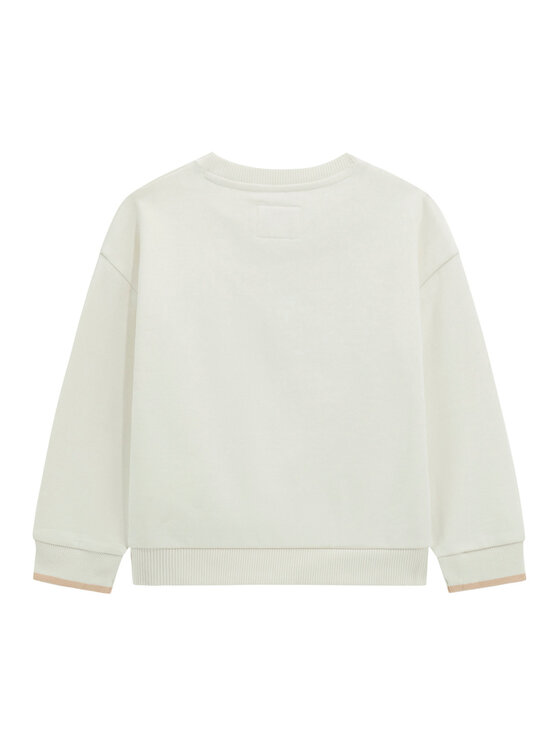 Guess Guess Majica dugih rukava K5BQ05 KAV34 Écru Relaxed Fit