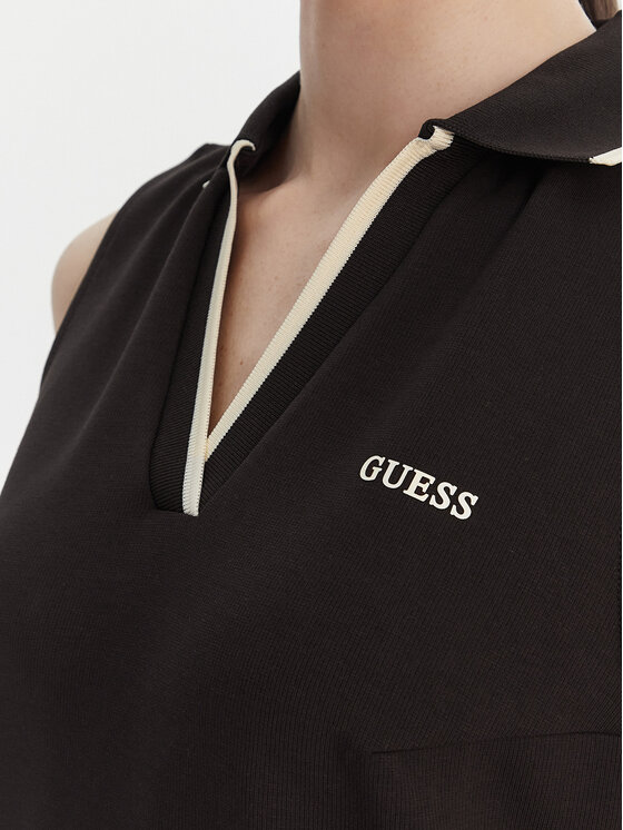 Guess Guess Sukienka codzienna V6GK02 K2928 Brązowy Regular Fit